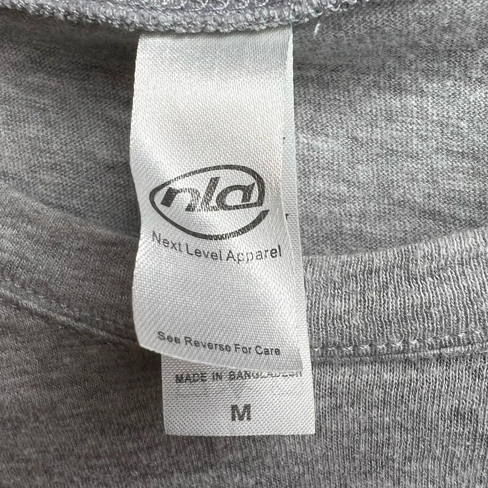 Next Level Apparel Gray Florida Gators Fitted Tee. Size Medium - Picture 4 of 4